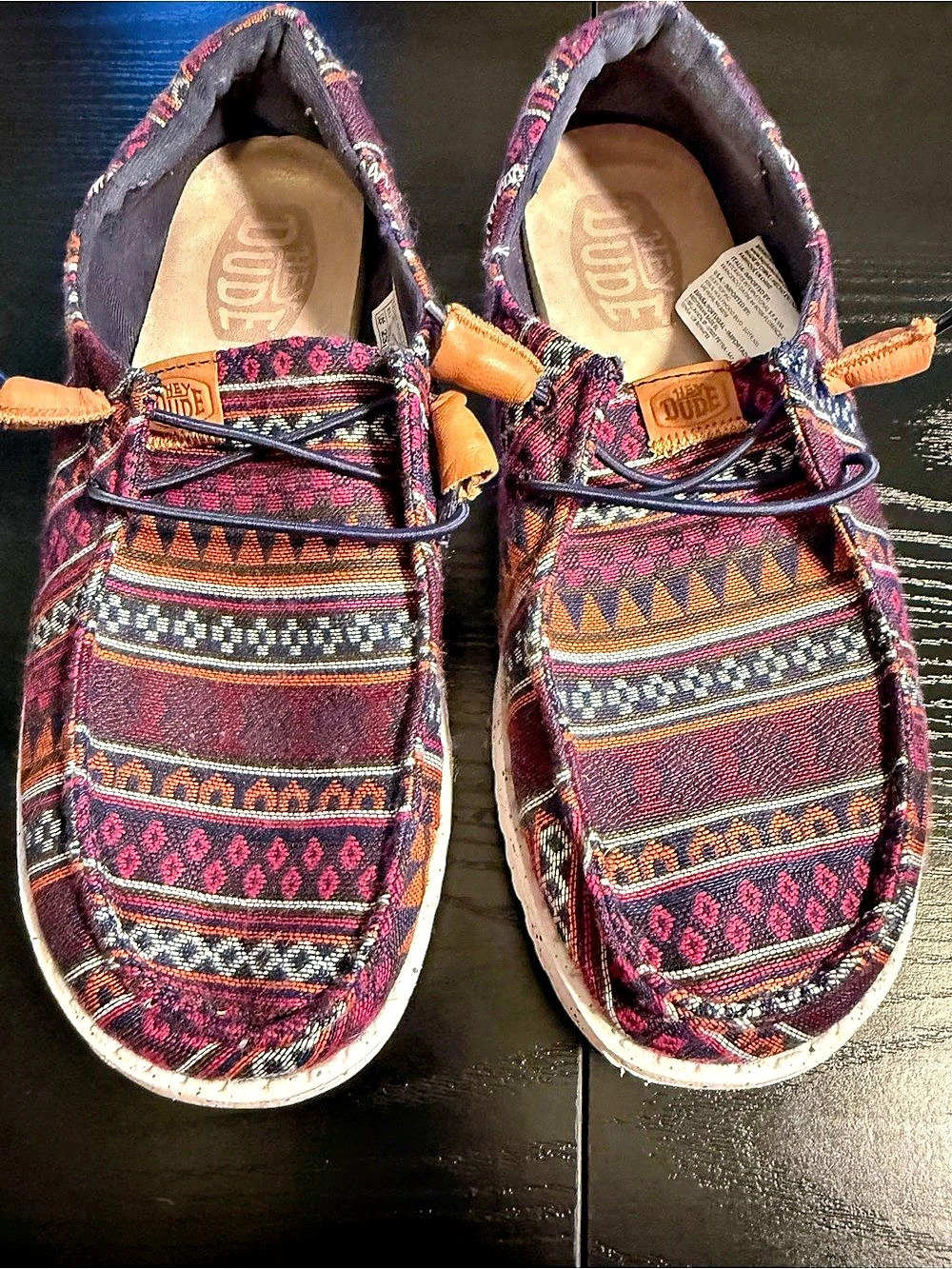 Hey Dude Wendy Funk Baja All Over Slip On US 7